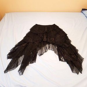 Sassy Bonitaz Multi Layer Asymmetrical Skirt